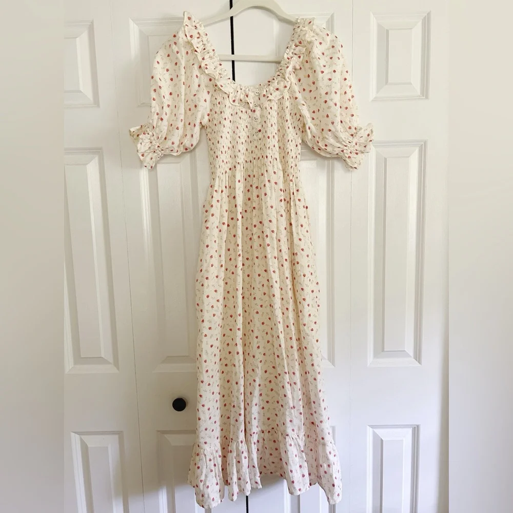 Rylee + Cru Strawberry Fields Dress - Picture 3 of 3